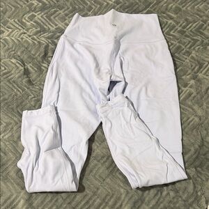 Lululemon White High-Rise Leggings